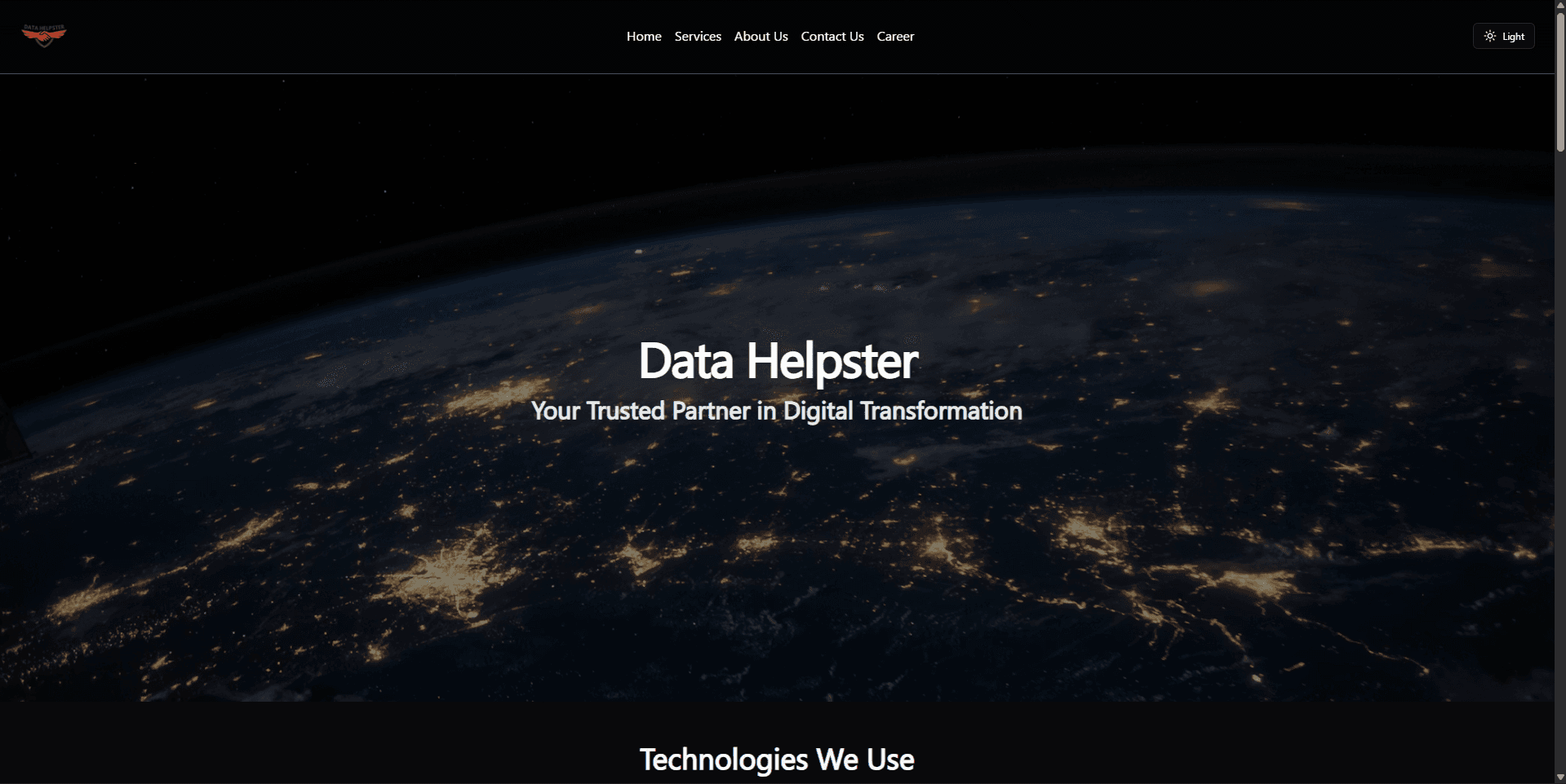 Data Helpster — SaaS · UI Design